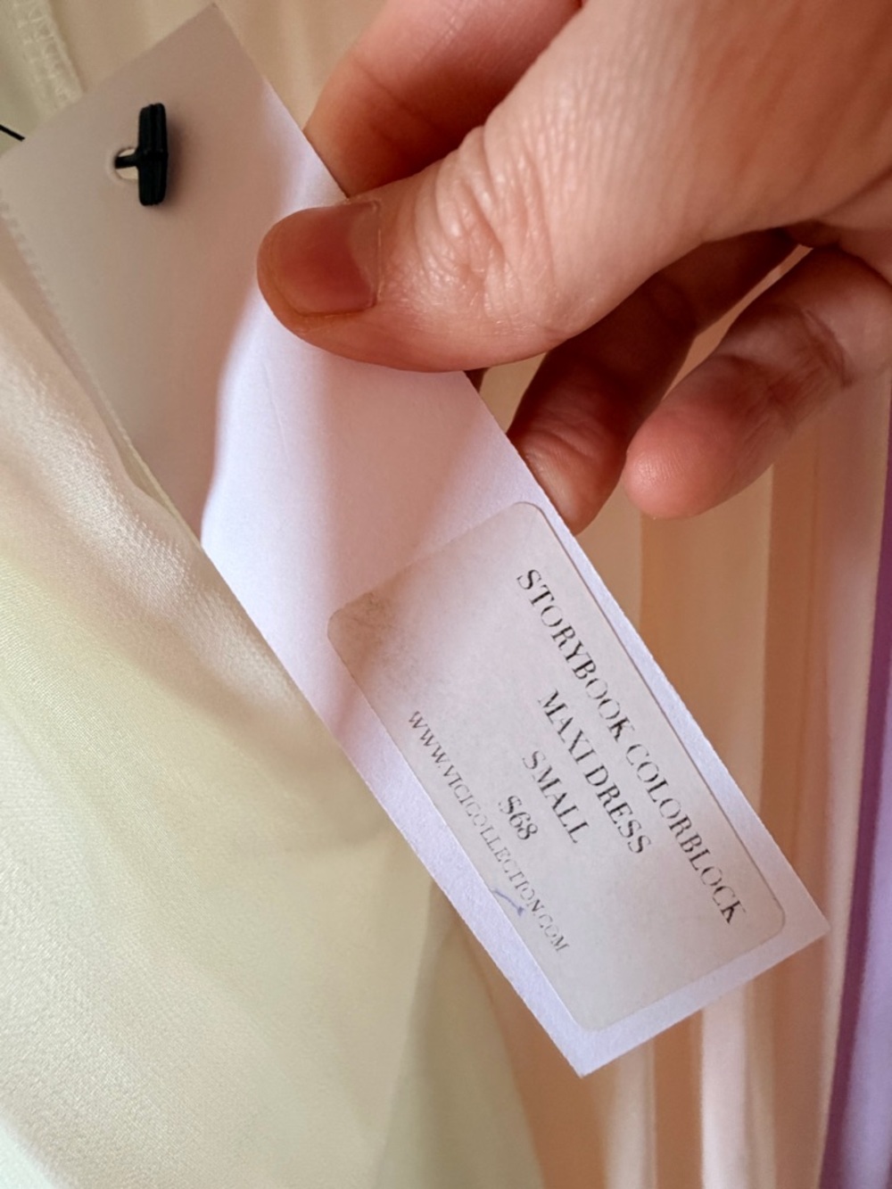 Vici luxxel storybook colorblock maxi dress S - Picture 6 of 10